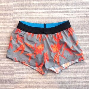 Janji AFO shorts - orange tropical